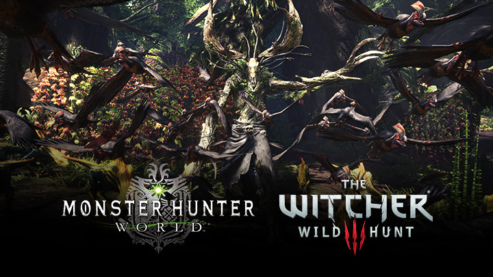 Crossover tra Monster Hunter World e The Witcher 3 Wild Hunt