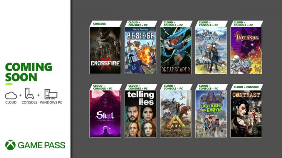 Xbox Game Pass Febbraio 2022