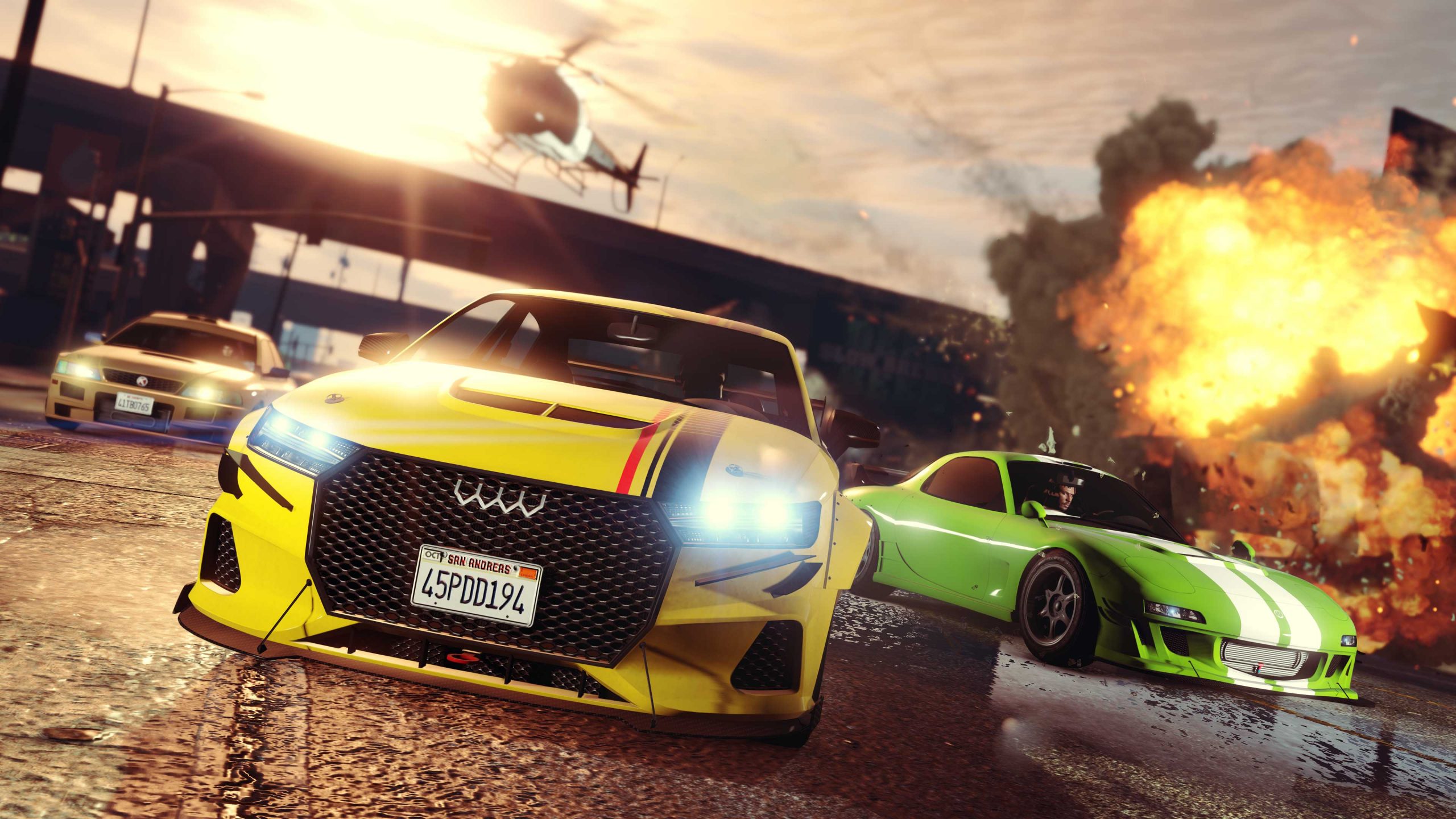 GTA V e GTA Online si mostrano in nuovi dettagli su PS5 e Xbox Series 6