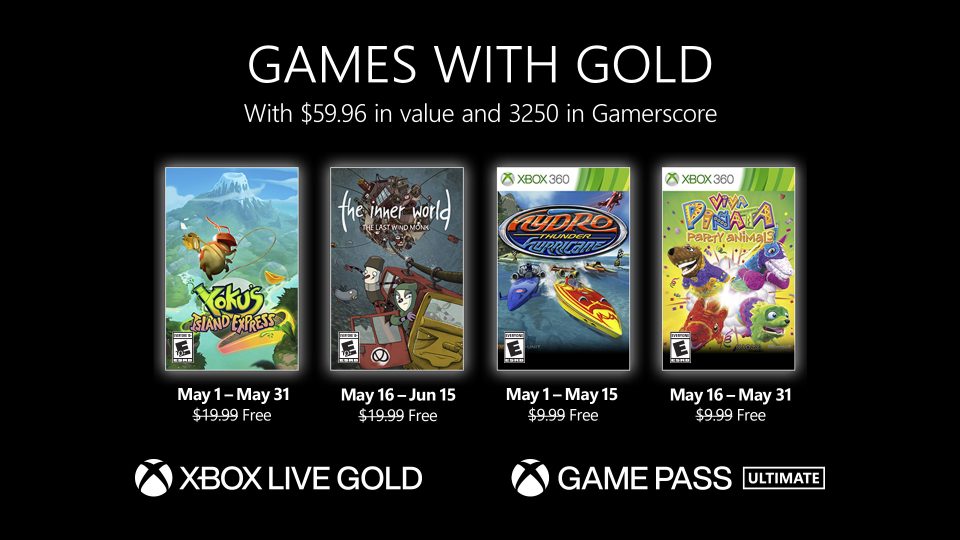 Games With Gold Maggio 2022