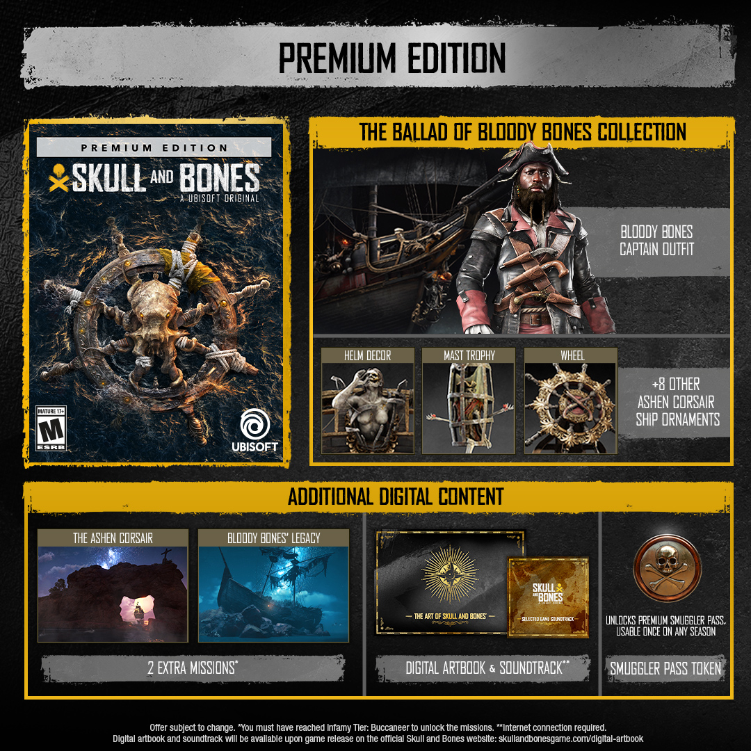 Skull and Bones in uscita l'8 Novembre su PS5, Xbox Series, PC, Stadia e Luna 10