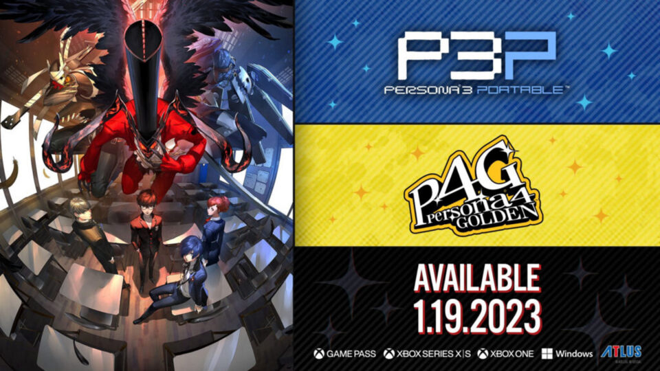 Persona 3 Portable / Persona 4 Uscita 19 Gennaio 2023