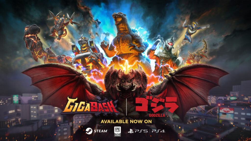 GigaBash: Godzilla 4 Kaiju Pack