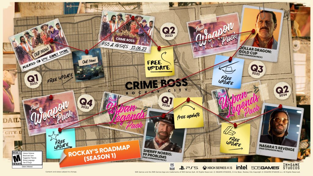 Crime Boss: Rockay City arriva su PS5 e Xbox Series il 15 Giugno 1