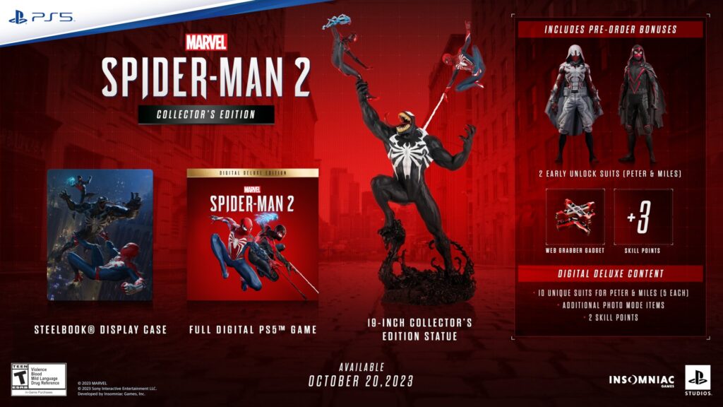 Marvel's Spider-Man 2, nuovo trailer "Storia", bundle limitato PS5 e controller DualSense 3